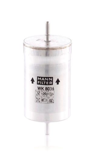 Vrachtwagen- en busonderdelen - Motor - Injectie en turbolader - Brandstoffilter - MANWK8036