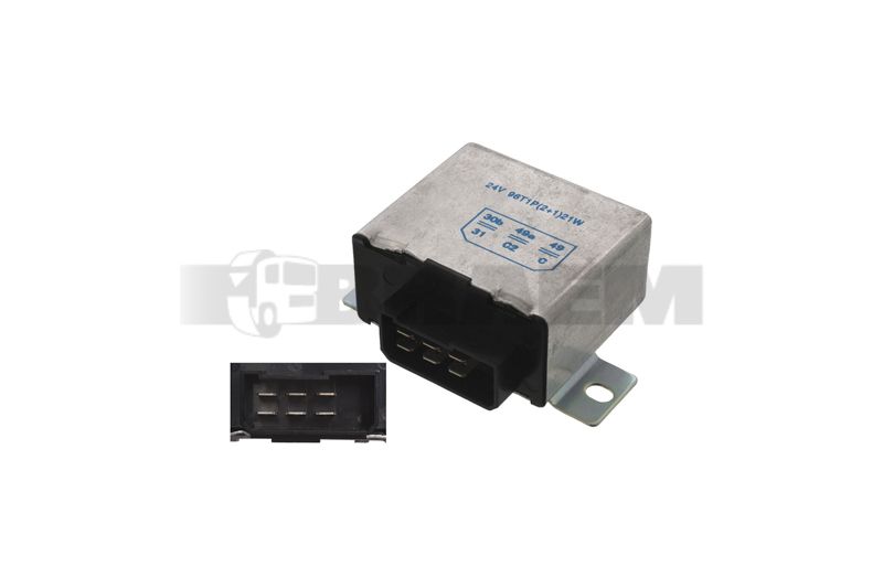 Vrachtwagen- en busonderdelen - Elektriciteit - Centraal verdeelbord - Relais - MB002.544.80.32