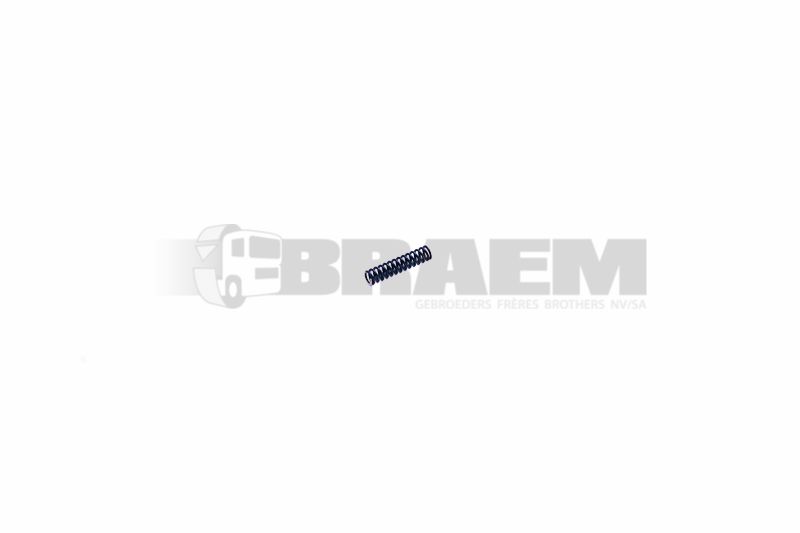 Lkw- und Busersatzteile - Lager, Gummiblock, Dichtung, Feder - Feder - MB970.993.64.01