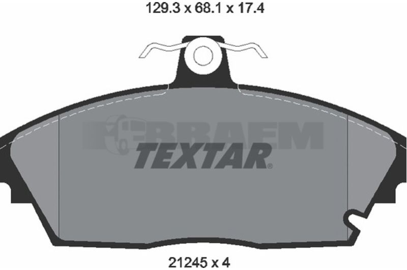 Truck and bus spare parts - Brake system - Brake discs and brake drums - Brake lining - TEX2124502