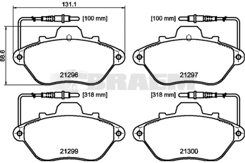 Truck and bus spare parts - Brake system - Brake discs and brake drums - Brake lining - TEX2129603