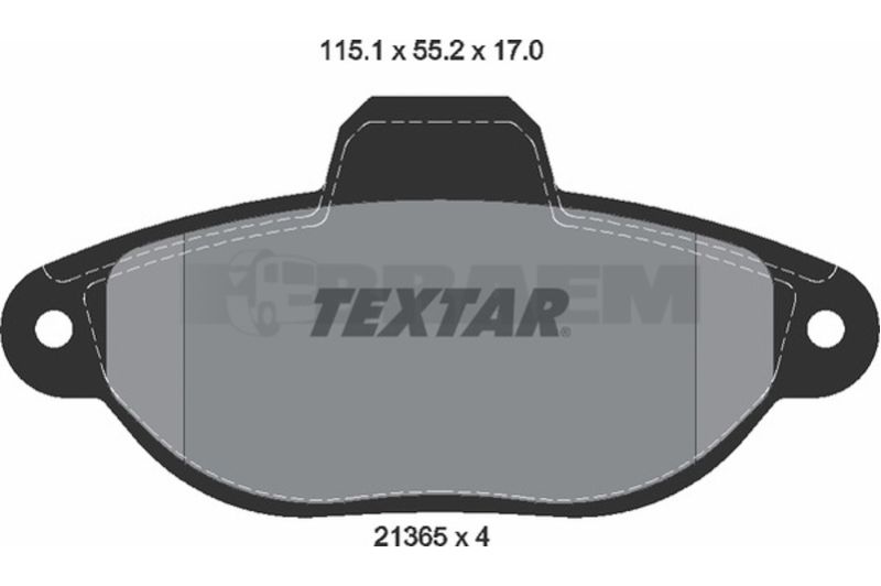 Truck and bus spare parts - Brake system - Brake discs and brake drums - Brake lining - TEX2136502