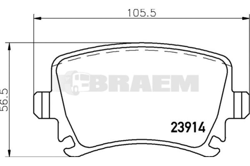 Truck and bus spare parts - Brake system - Brake discs and brake drums - Brake lining - TEX2391482
