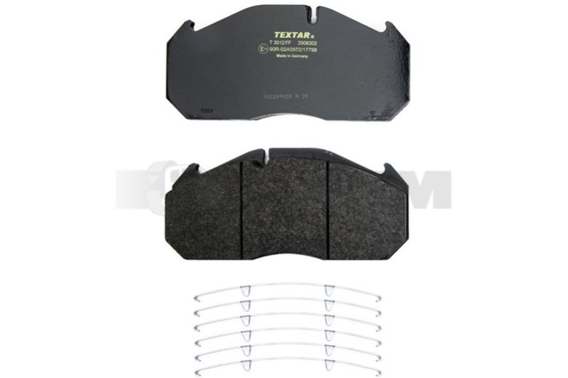 Truck and bus spare parts - Brake system - Brake discs and brake drums - Brake lining - TEX2907702