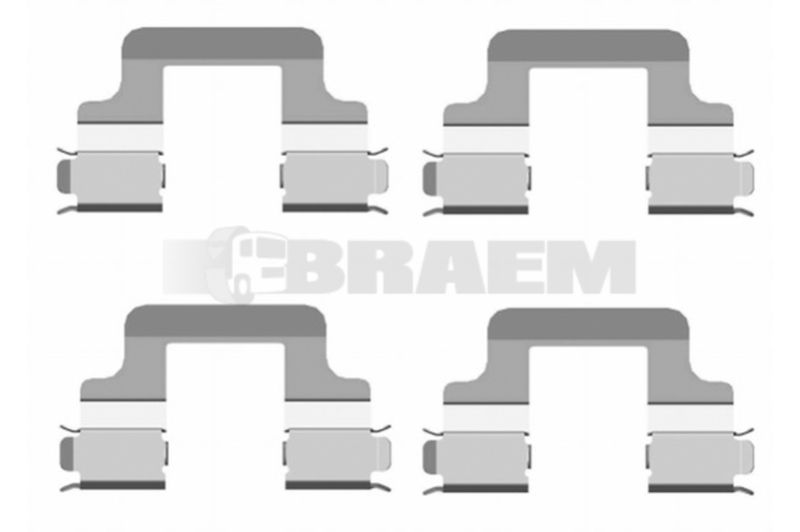 Vrachtwagen- en busonderdelen - Remsysteem - Schijfremmen en trommelremmen - Toebehoren - TEX82502000