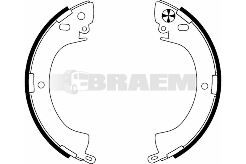 Lkw- und Busersatzteile - Bremssystem - Scheibenbremse und Trommelbremse - Bremsbacke - TEX91035200