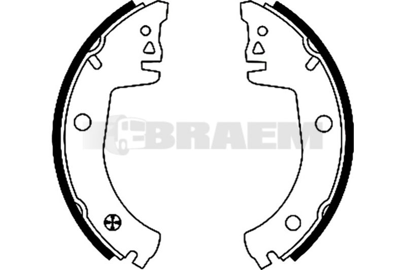 Lkw- und Busersatzteile - Bremssystem - Scheibenbremse und Trommelbremse - Bremsbacke - TEX91041700