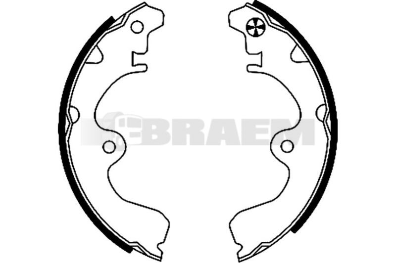Lkw- und Busersatzteile - Bremssystem - Scheibenbremse und Trommelbremse - Bremsbacke - TEX91046900