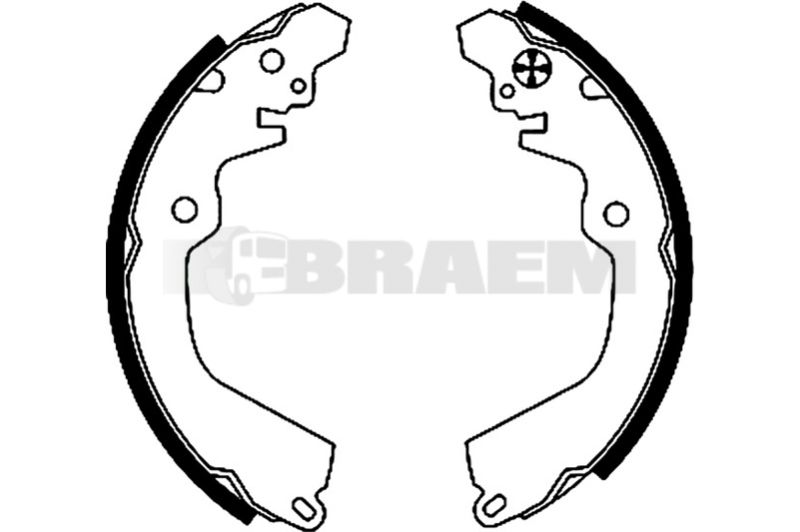 Lkw- und Busersatzteile - Bremssystem - Scheibenbremse und Trommelbremse - Bremsbacke - TEX91047100