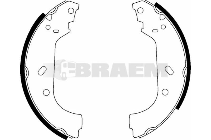 Lkw- und Busersatzteile - Bremssystem - Scheibenbremse und Trommelbremse - Bremsbacke - TEX91047500