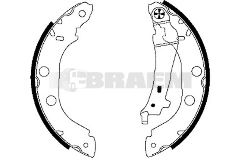 Lkw- und Busersatzteile - Bremssystem - Scheibenbremse und Trommelbremse - Bremsbacke - TEX91052700