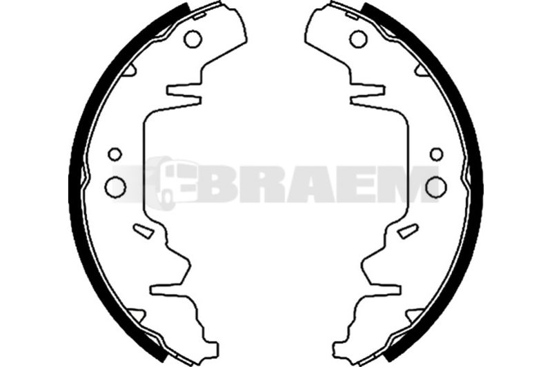 Lkw- und Busersatzteile - Bremssystem - Scheibenbremse und Trommelbremse - Bremsbacke - TEX91056200