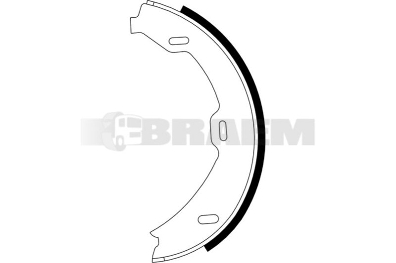 Lkw- und Busersatzteile - Bremssystem - Scheibenbremse und Trommelbremse - Bremsbacke - TEX91058800