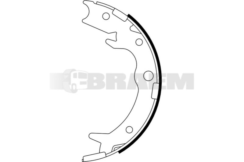 Lkw- und Busersatzteile - Bremssystem - Scheibenbremse und Trommelbremse - Bremsbacke - TEX91062800