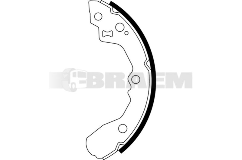 Lkw- und Busersatzteile - Bremssystem - Scheibenbremse und Trommelbremse - Bremsbacke - TEX91065000