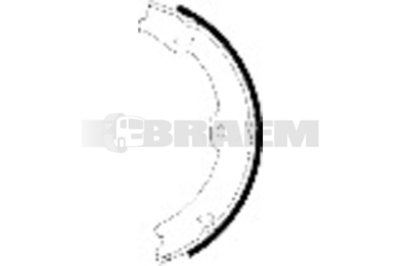 Lkw- und Busersatzteile - Bremssystem - Scheibenbremse und Trommelbremse - Bremsbacke - TEX91066900
