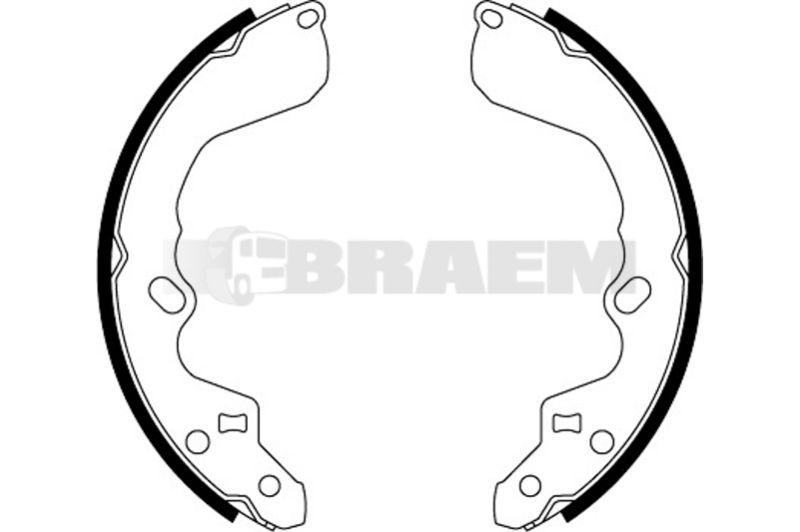 Lkw- und Busersatzteile - Bremssystem - Scheibenbremse und Trommelbremse - Bremsbacke - TEX91067300