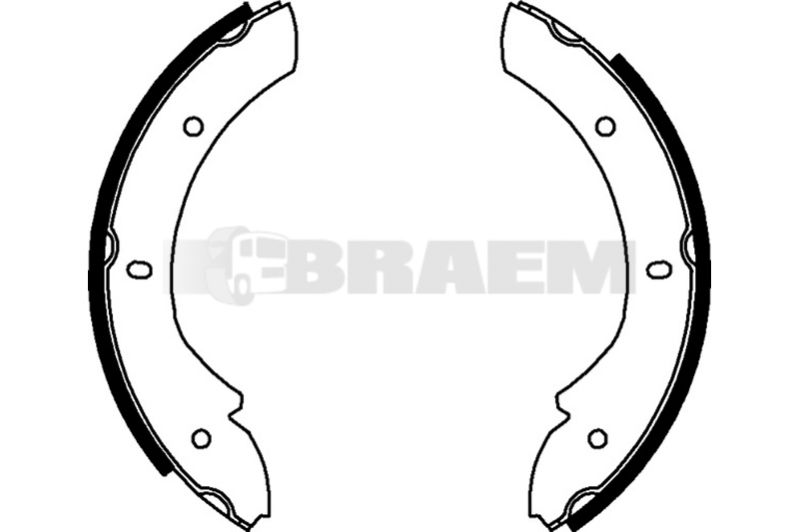 Lkw- und Busersatzteile - Bremssystem - Scheibenbremse und Trommelbremse - Bremsbacke - TEX91069500