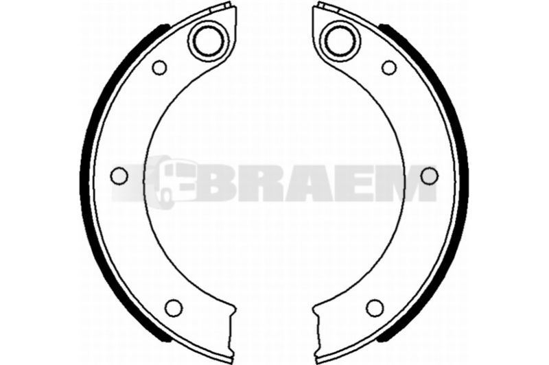 Lkw- und Busersatzteile - Bremssystem - Scheibenbremse und Trommelbremse - Bremsbacke - TEX91071200
