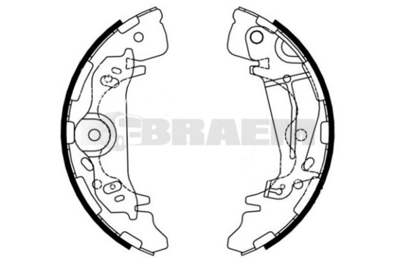 Lkw- und Busersatzteile - Bremssystem - Scheibenbremse und Trommelbremse - Bremsbacke - TEX91075800