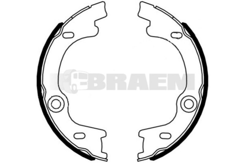 Lkw- und Busersatzteile - Bremssystem - Scheibenbremse und Trommelbremse - Bremsbacke - TEX91076400
