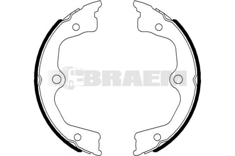 Lkw- und Busersatzteile - Bremssystem - Scheibenbremse und Trommelbremse - Bremsbacke - TEX91077700