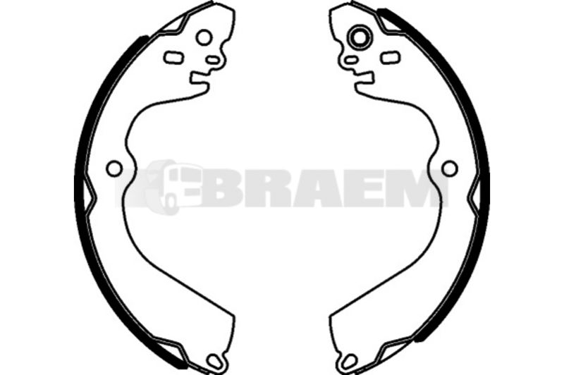 Lkw- und Busersatzteile - Bremssystem - Scheibenbremse und Trommelbremse - Bremsbacke - TEX91078400