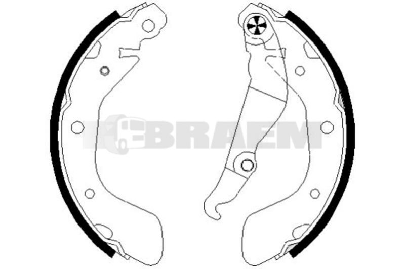 Lkw- und Busersatzteile - Bremssystem - Scheibenbremse und Trommelbremse - Bremsbacke - TEX91079900