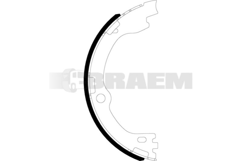 Lkw- und Busersatzteile - Bremssystem - Scheibenbremse und Trommelbremse - Bremsbacke - TEX91084500