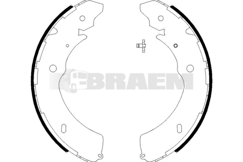 Lkw- und Busersatzteile - Bremssystem - Scheibenbremse und Trommelbremse - Bremsbacke - TEX91084800