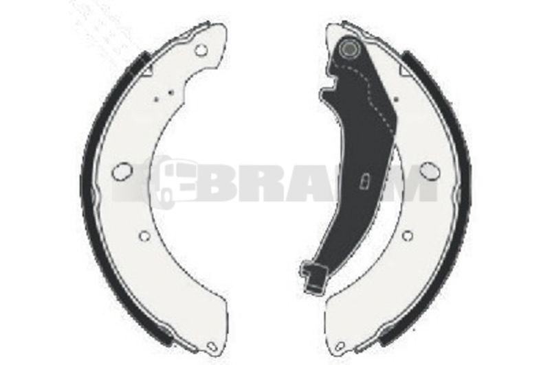 Lkw- und Busersatzteile - Bremssystem - Scheibenbremse und Trommelbremse - Bremsbacke - TEX91086700