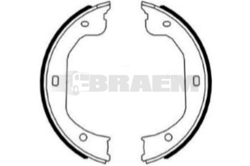 Lkw- und Busersatzteile - Bremssystem - Scheibenbremse und Trommelbremse - Bremsbacke - TEX91087000