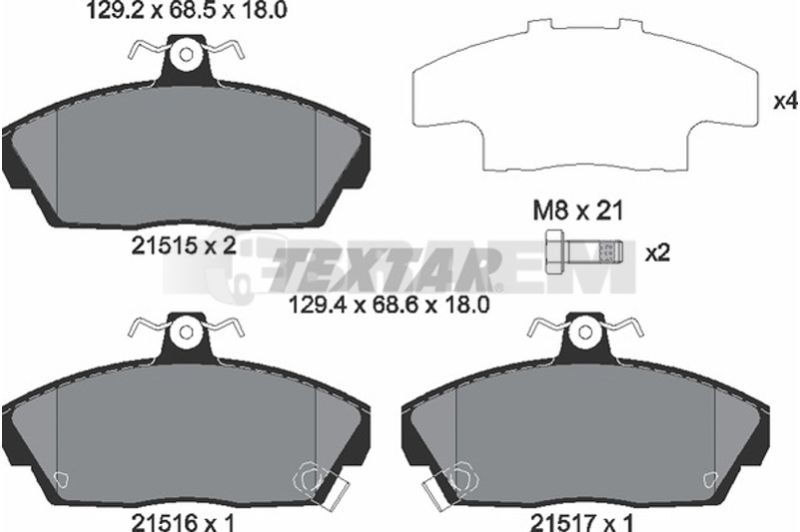 Lkw- und Busersatzteile - Bremssystem - Scheibenbremse und Trommelbremse - Bremsscheibe - TEX92070600