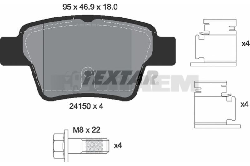 Lkw- und Busersatzteile - Bremssystem - Scheibenbremse und Trommelbremse - Bremsscheibe - TEX92133303