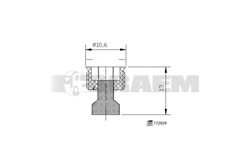 Pièces détachées camions et bus - Système d’échappement - Ad-blue - Ad-blue accessoires - VBA003.072