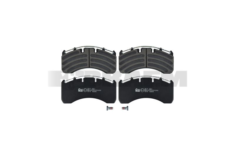 Truck and bus spare parts - Brake system - Brake discs and brake drums - Brake lining - VBA004.1063