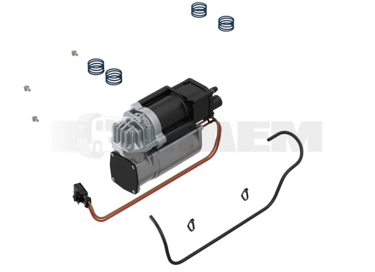 Vrachtwagen- en busonderdelen - Remsysteem - Compressor - Compressor compleet - WES415.403.956.2
