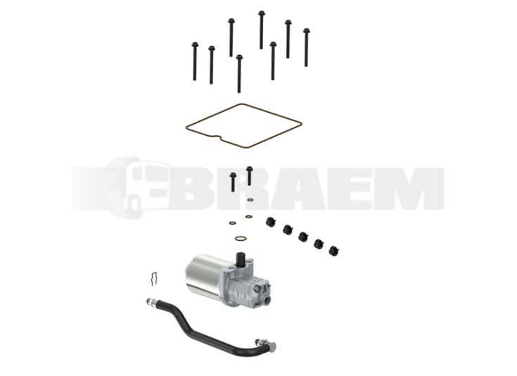 Lkw- und Busersatzteile - Bremssystem - Bremsventil - Zubehör - WES477.010.935.2