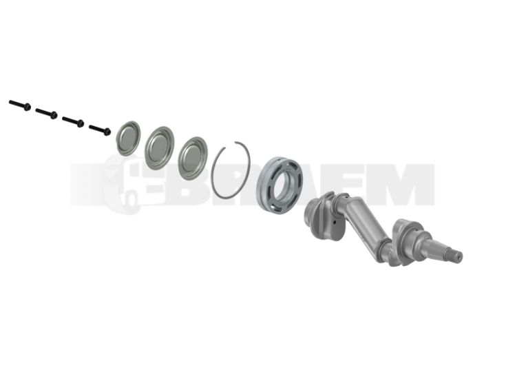 Lkw- und Busersatzteile - Bremssystem - Luftpresser - Pleuelstange - WES912.512.930.2