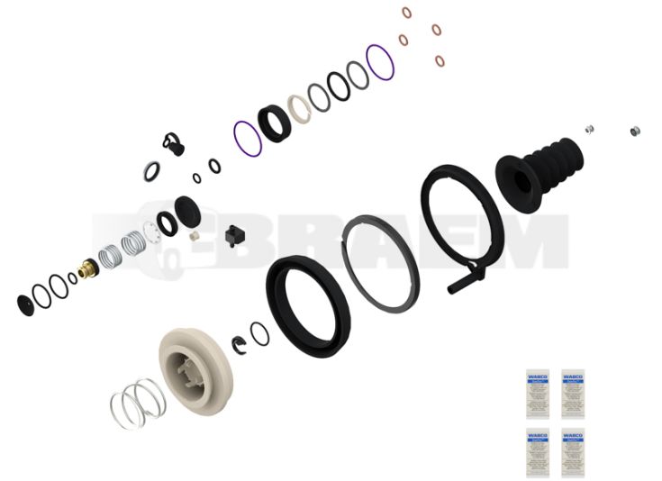 Truck spare parts - Clutch - Accessories - WES970.051.954.2